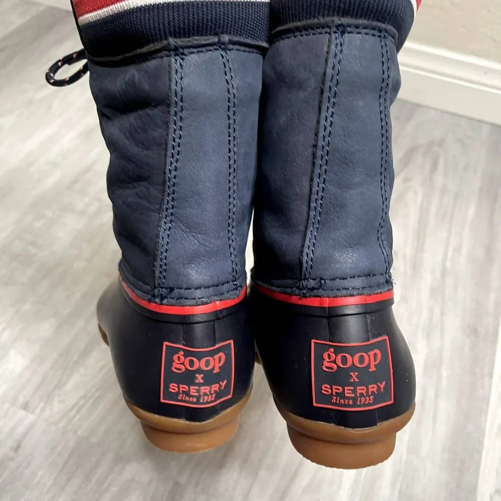 Sperry Goop Saltwater Lace Up Boots